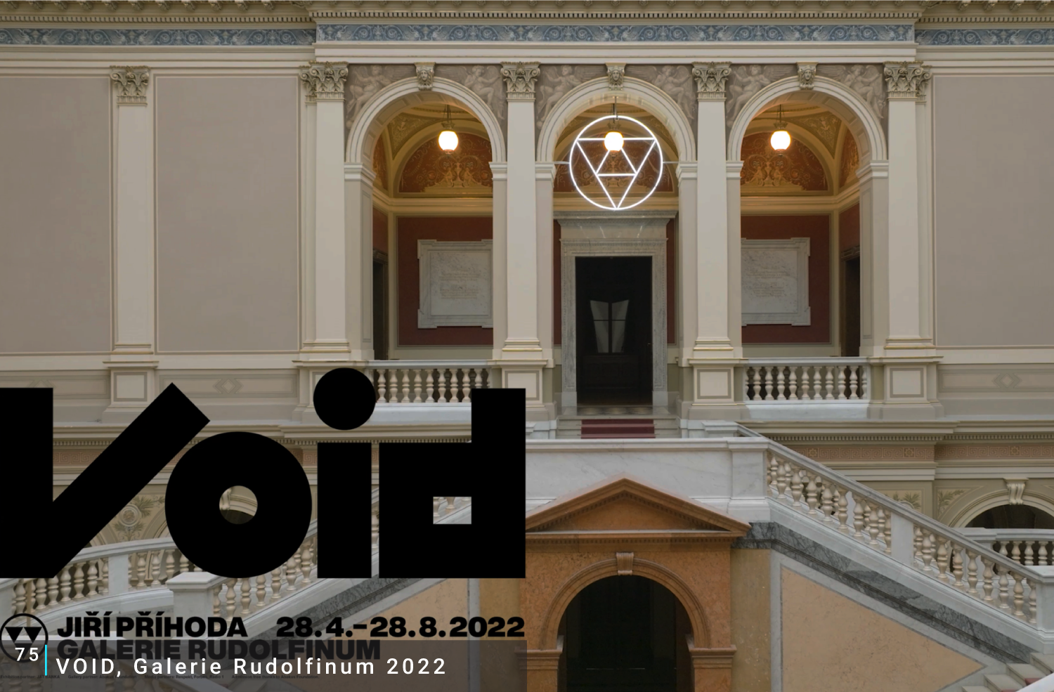 VOID, Galerie Rudolfinum Praha, 28.4.– 28.8.2022 