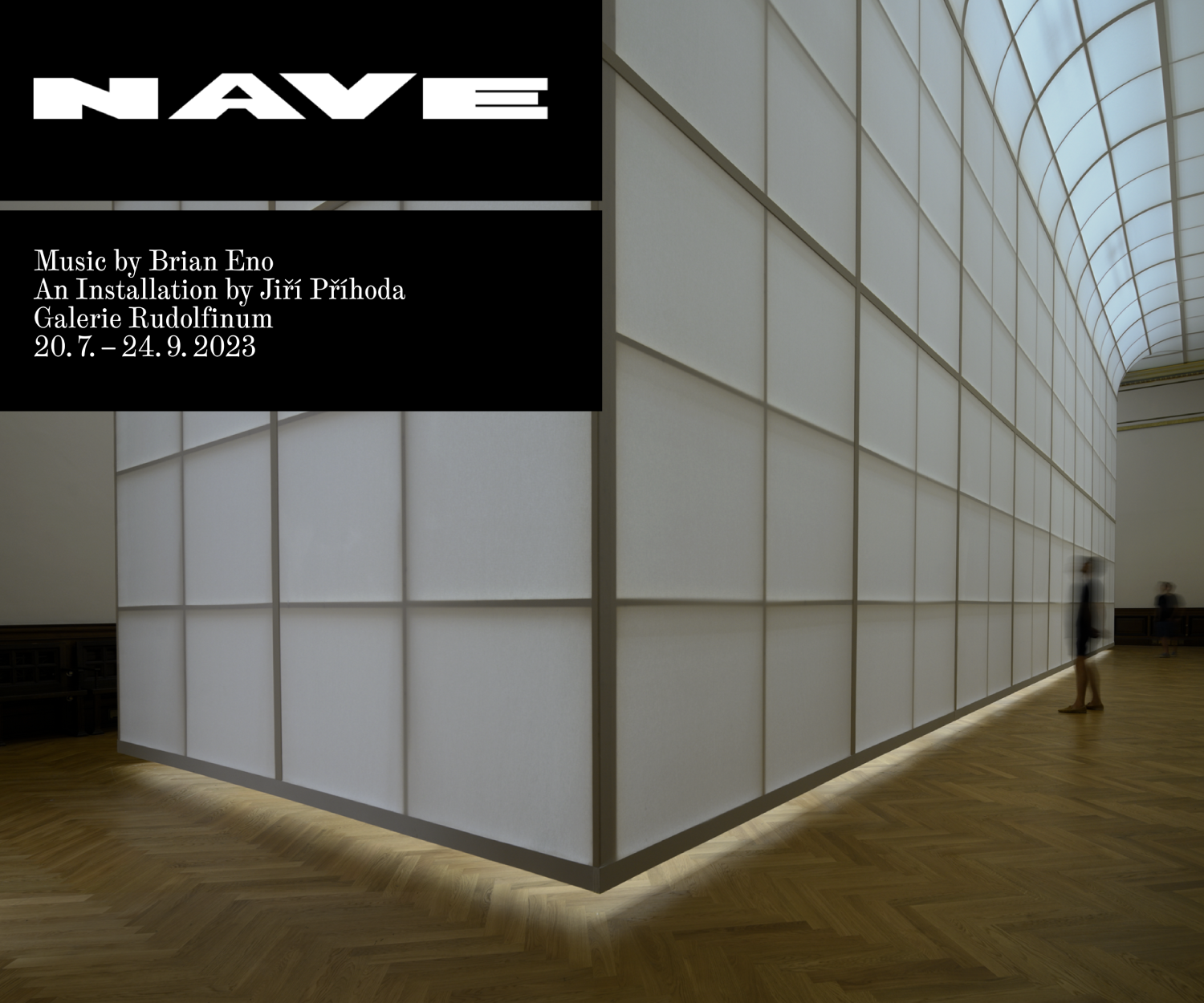 NAVE, Brian Eno, Galerie Rudolfinum 2023